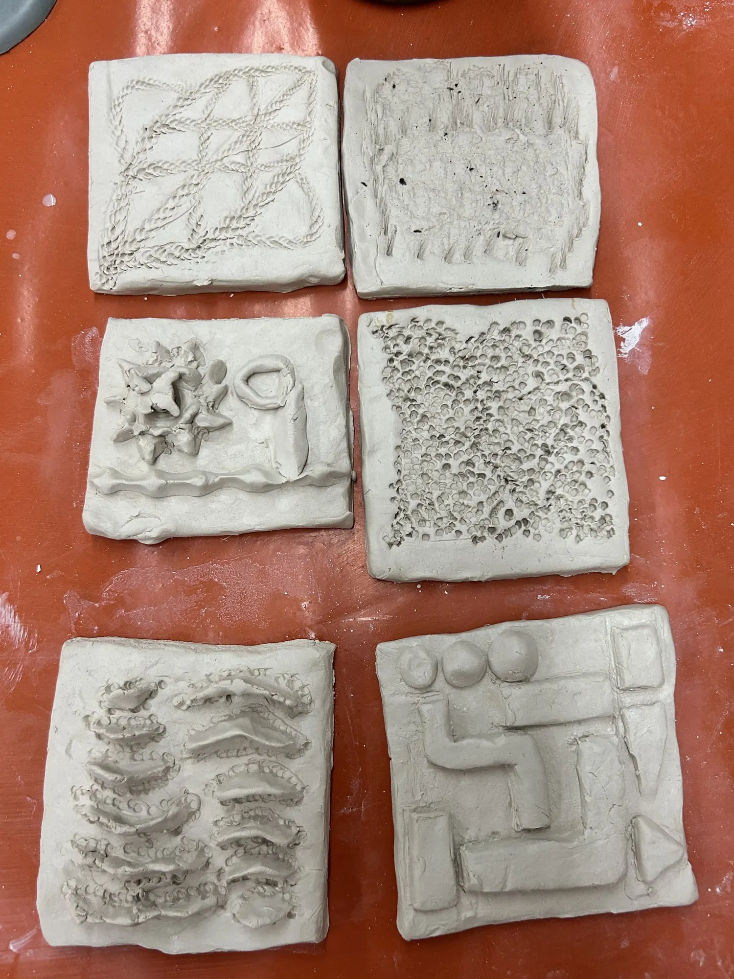 Clay exploration, from the workshop.