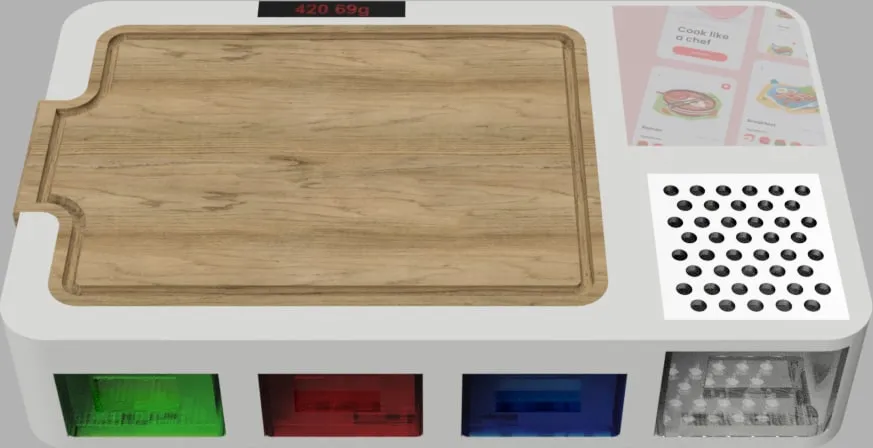 Cutting board, from the workshop.