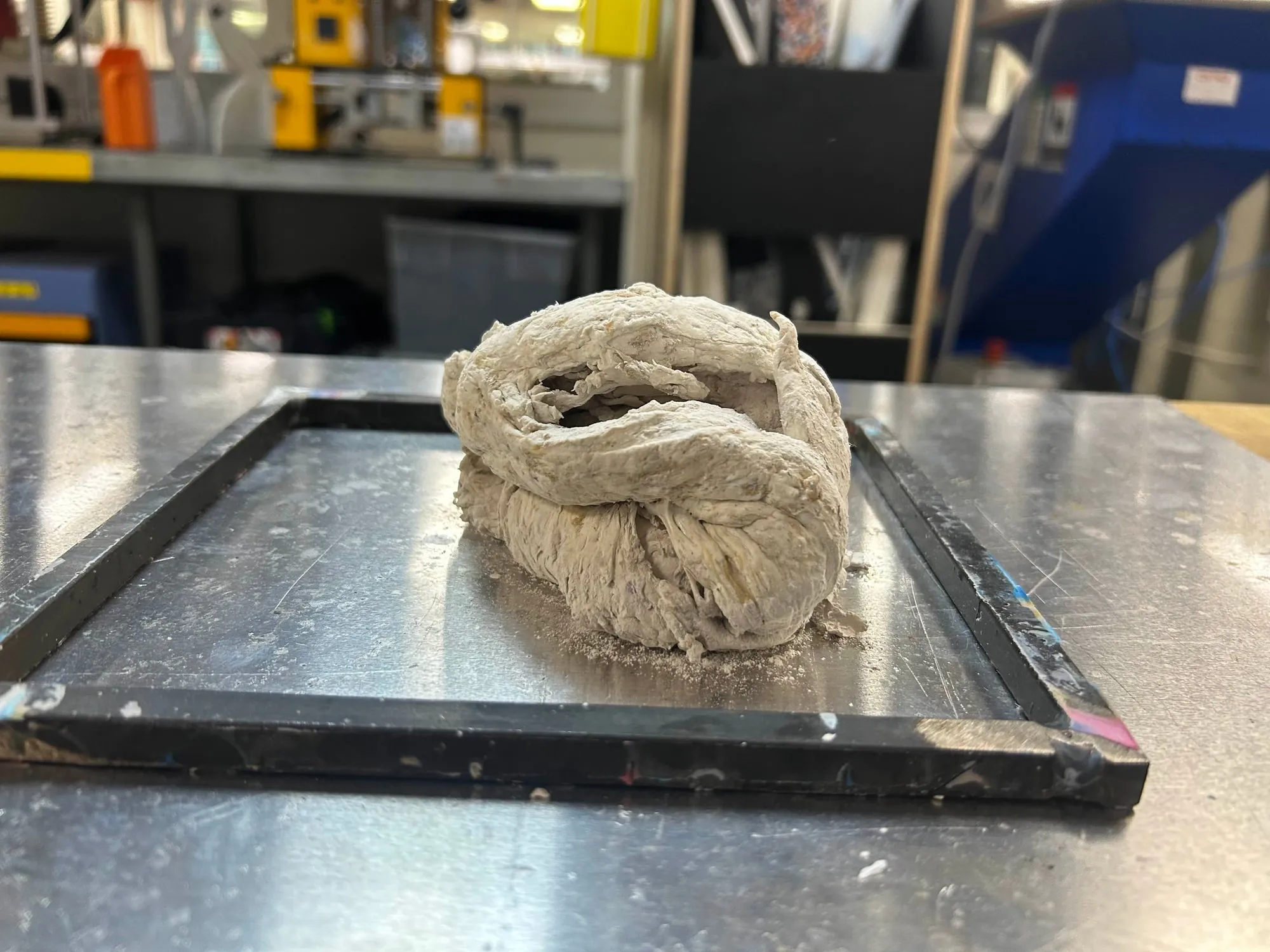 HDPE blob, from the workshop.