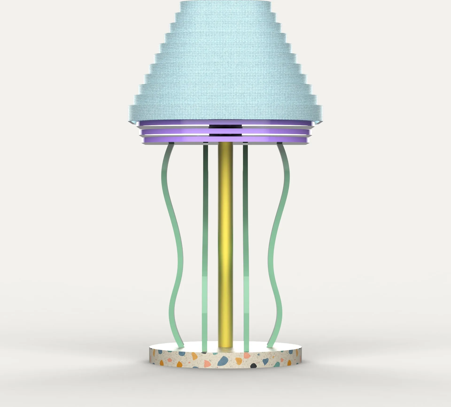 Speculative lamp, from the workshop.