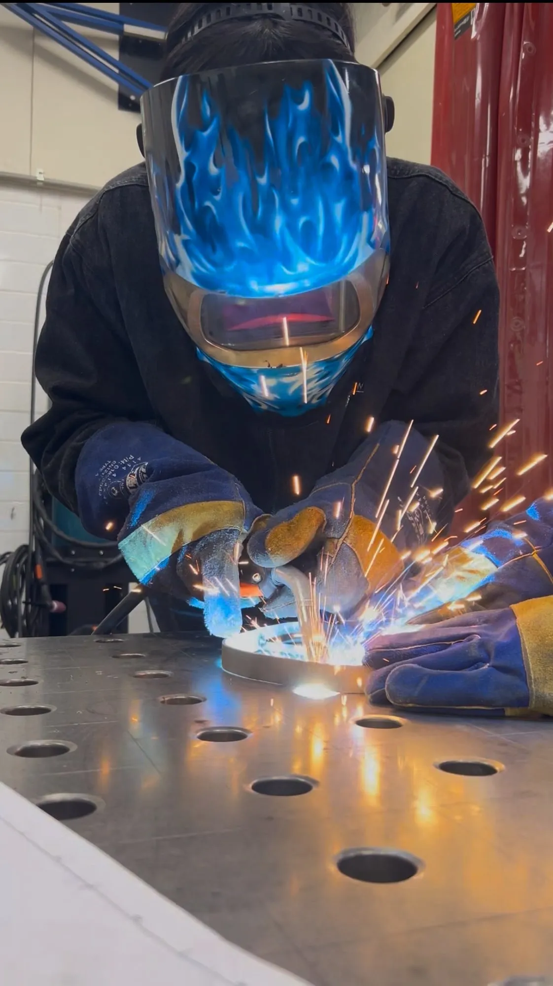 Welding, from the workshop.